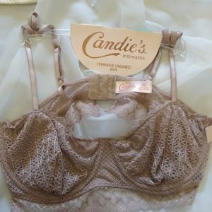 NWT CANDIES INTIMATES BRA LINGERIE